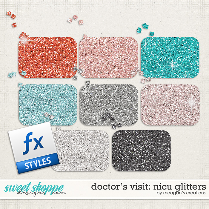 Doctor's Visit: NICU Glitters by Meagan's Creations Doctor's Visit: NICU Glitters by Meagan's Creations