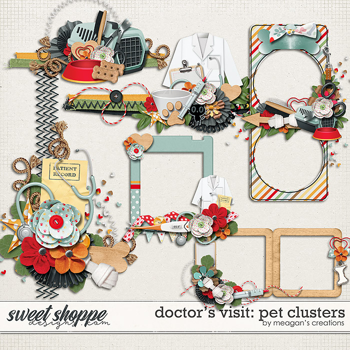Doctor's Visit: Pet Clusters by Meagan's Creations