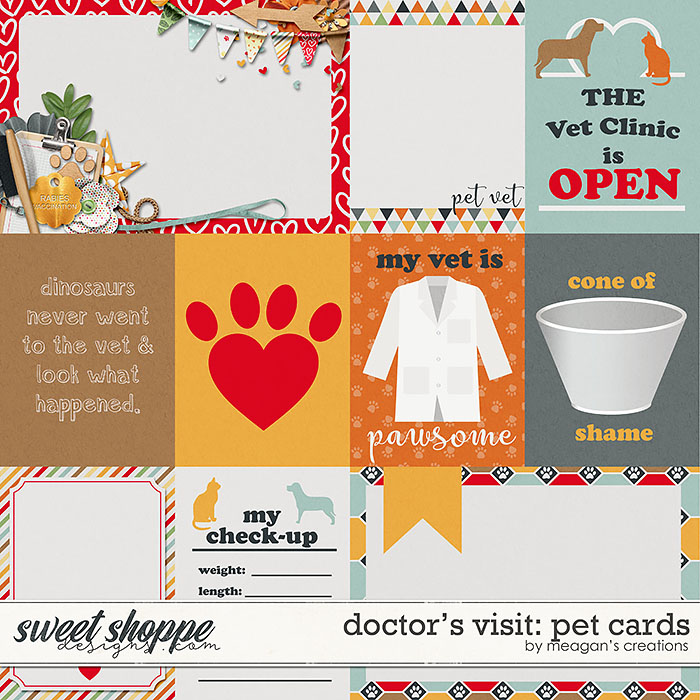 Doctor's Visit: Pet Cards by Meagan's Creations Doctor's Visit: Pet Cards by Meagan's Creations