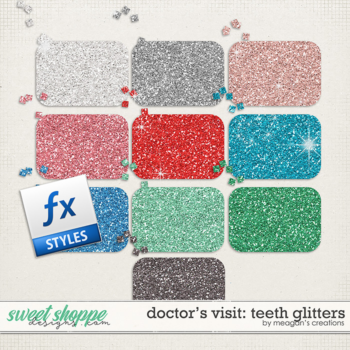 Doctor's Visit: Teeth Glitters by Meagan's Creations