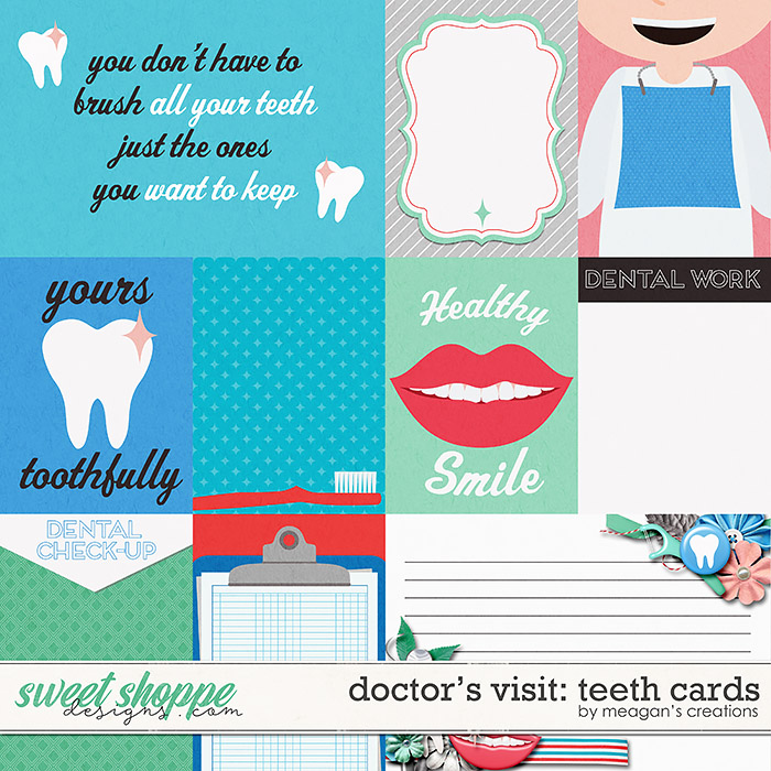 Doctor's Visit: Teeth Cards by Meagan's Creations Doctor's Visit: Teeth Cards by Meagan's Creations