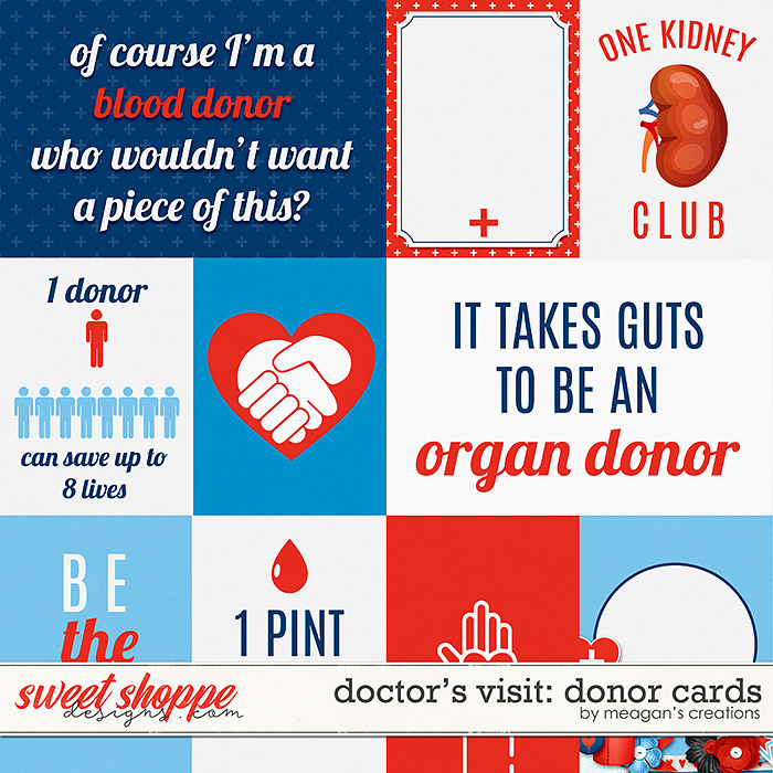 Doctor's Visit: Donor Cards by Meagan's Creations Doctor's Visit: Donor Cards by Meagan's Creations