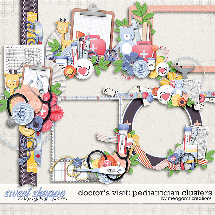 Doctor's Visit: Pediatrician Clusters by Meagan's Creations