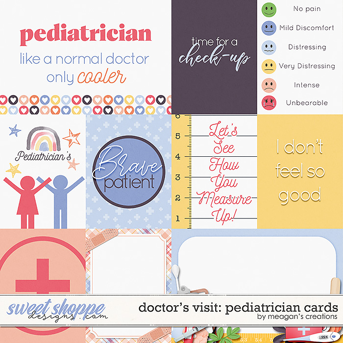 Doctor's Visit: Pediatrician Cards by Meagan's Creations