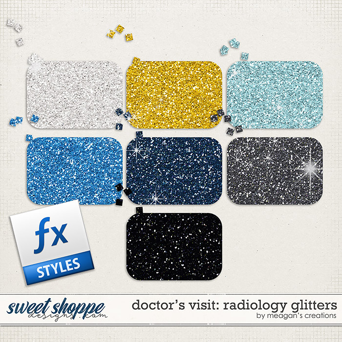 Doctor's Visit: Radiology Glitters by Meagan's Creations
