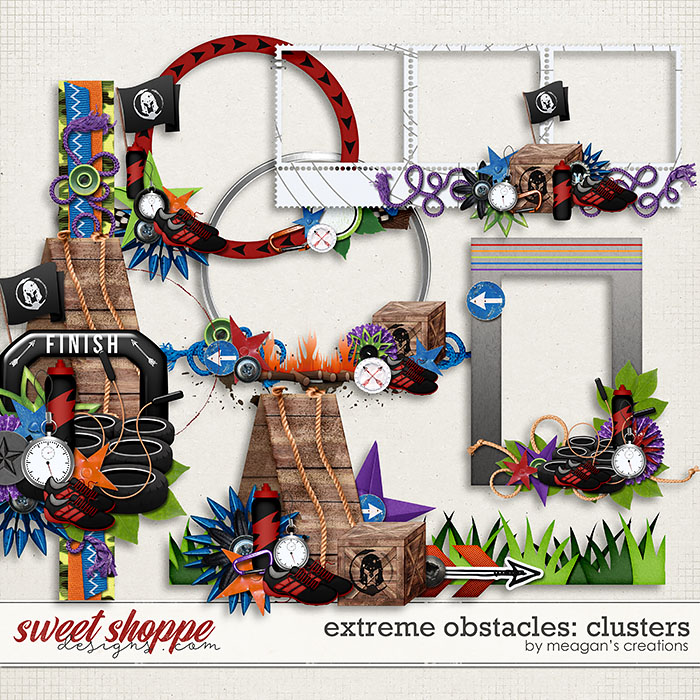 Extreme Obstacles: Clusters by Meagan's Creations Extreme Obstacles: Clusters by Meagan's Creations