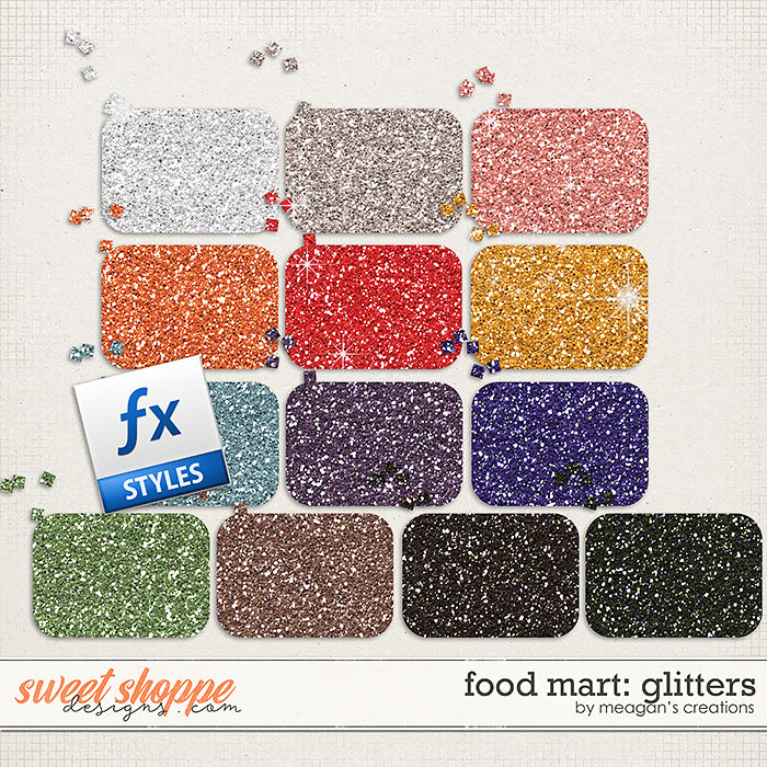 Food Mart: Glitters by Meagan's Creations Food Mart: Glitters by Meagan's Creations