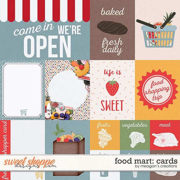 Food Mart: Cards by Meagan's Creations Food Mart: Cards by Meagan's Creations