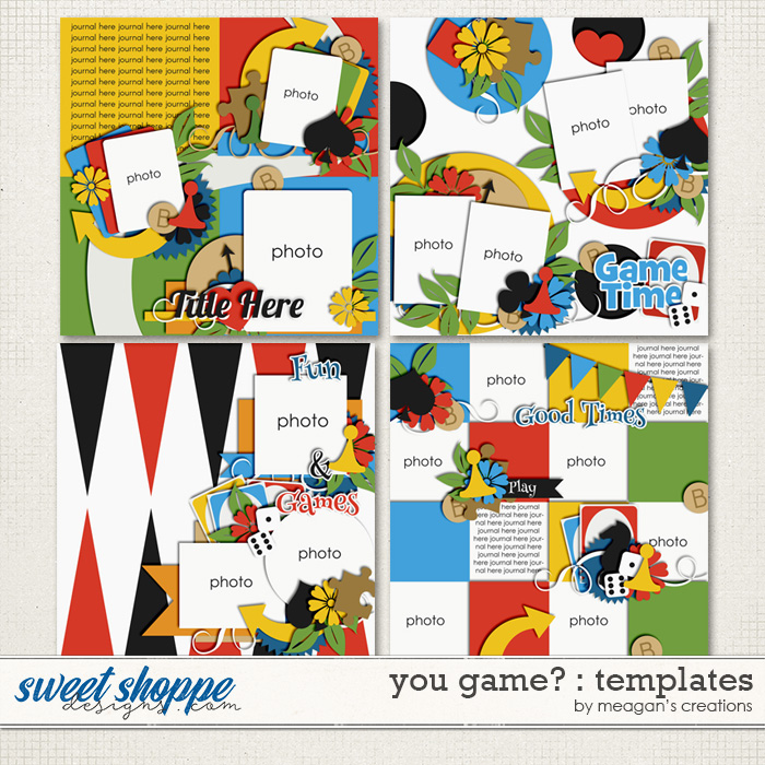 You Game? : Templates by Meagan's Creations