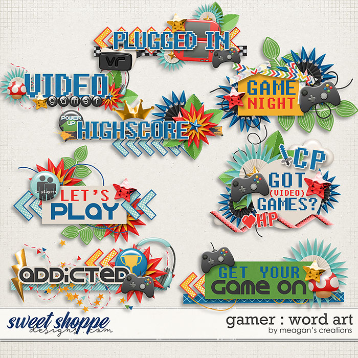 Gamer : Word Art by Meagan's Creations Gamer : Word Art by Meagan's Creations