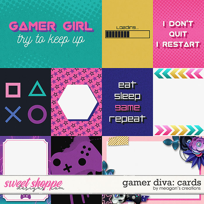 Gamer Diva: Cards by Meagan's Creations Gamer Diva: Cards by Meagan's Creations