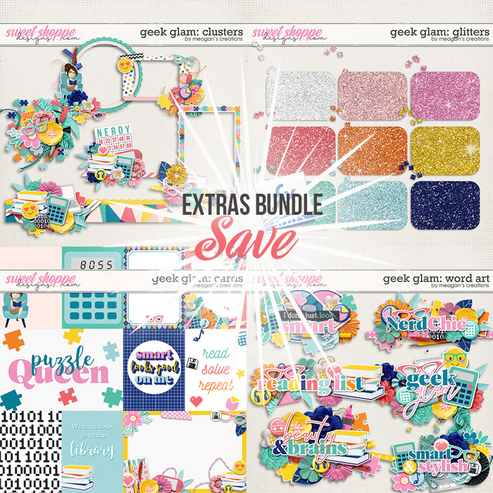  Geek Glam: Extras Bundle by Meagan's Creations