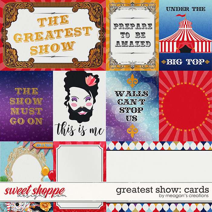 The Greatest Show: Cards by Meagan's Creations