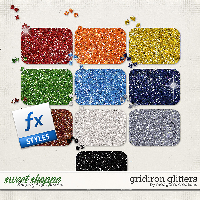 Gridiron: Glitters by Meagan's Creations