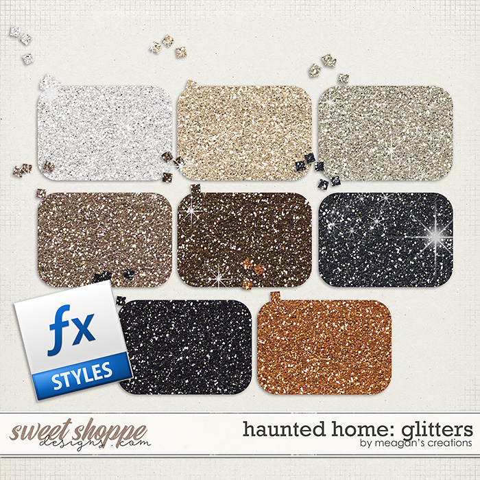 Haunted Home: Glitters by Meagan's Creations