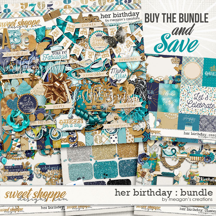 Her Birthday Collection Bundle by Meagan's Creations
