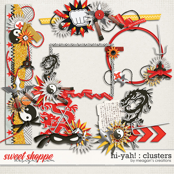 Hi-Yah! : Clusters by Meagan's Creations Hi-Yah! : Clusters by Meagan's Creations