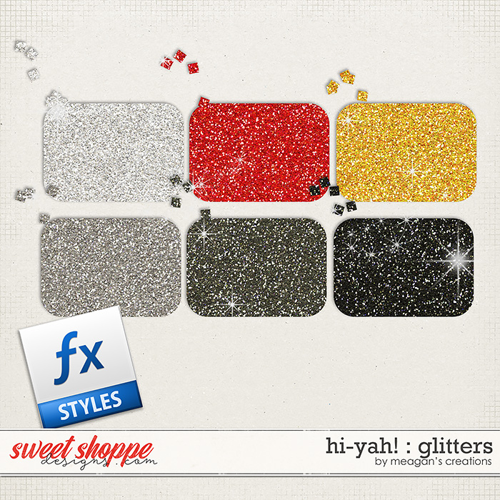Hi-Yah! : Glitters by Meagan's Creations Hi-Yah! : Glitters by Meagan's Creations