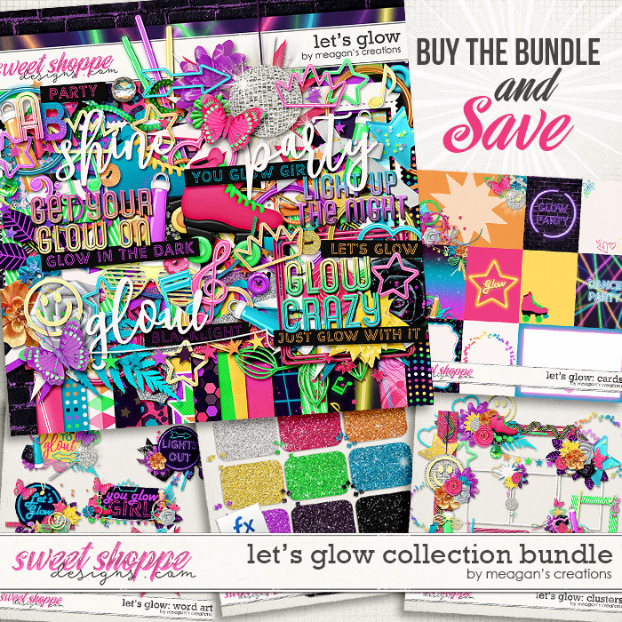 Let's Glow Collection Bundle by Meagan's Creations
