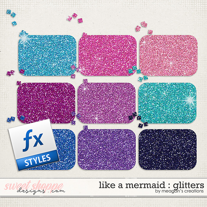 Like a Mermaid : Glitters by Meagan's Creations Like a Mermaid : Glitters by Meagan's Creations