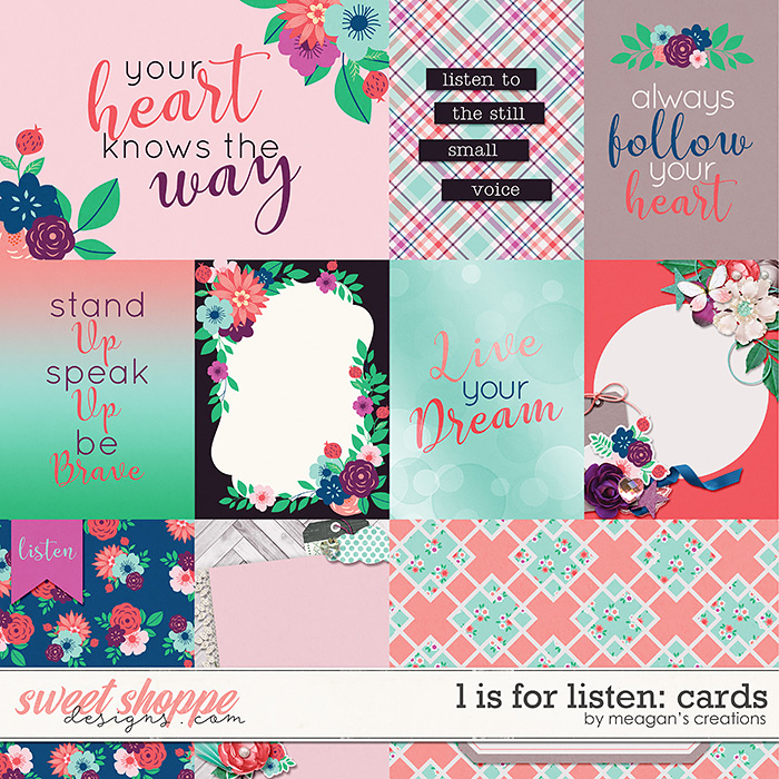L is for Listen: Cards by Meagan's Creations
