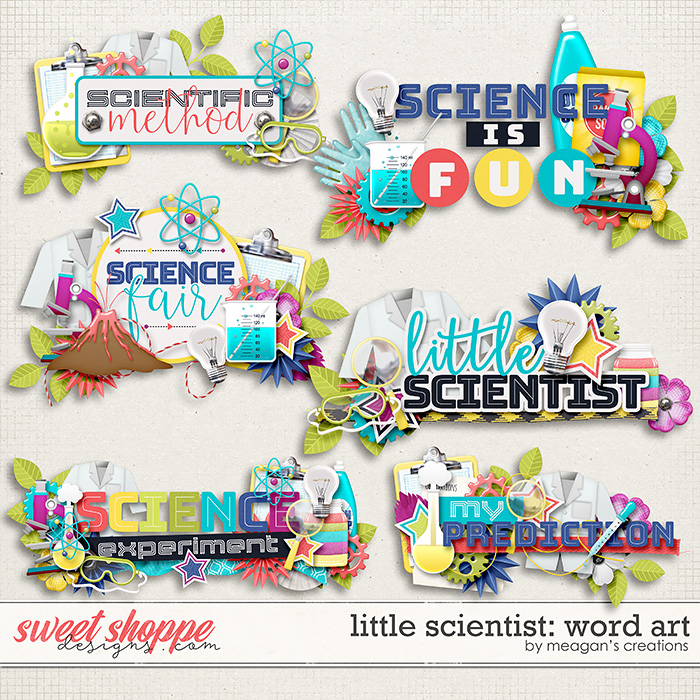 Little Scientist: Word Art by Meagan's Creations Little Scientist: Word Art by Meagan's Creations