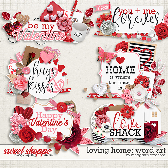 Loving Home: Word Art by Meagan's Creations Loving Home: Word Art by Meagan's Creations