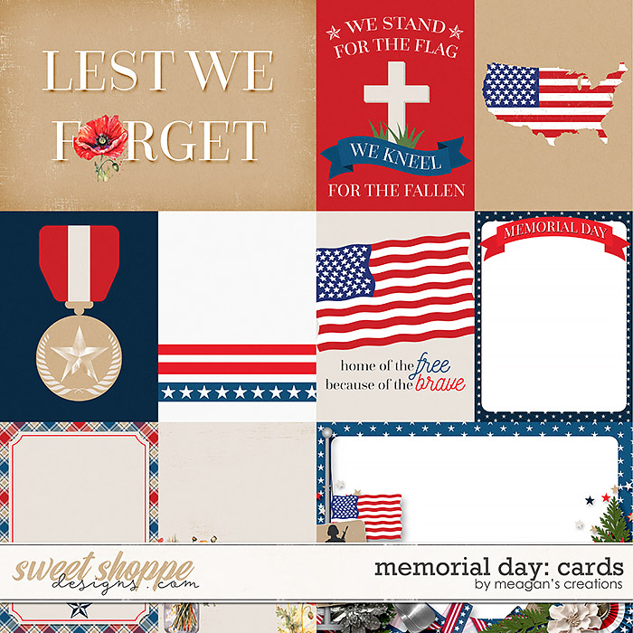 Memorial Day: Cards by Meagan's Creations Memorial Day: Cards by Meagan's Creations