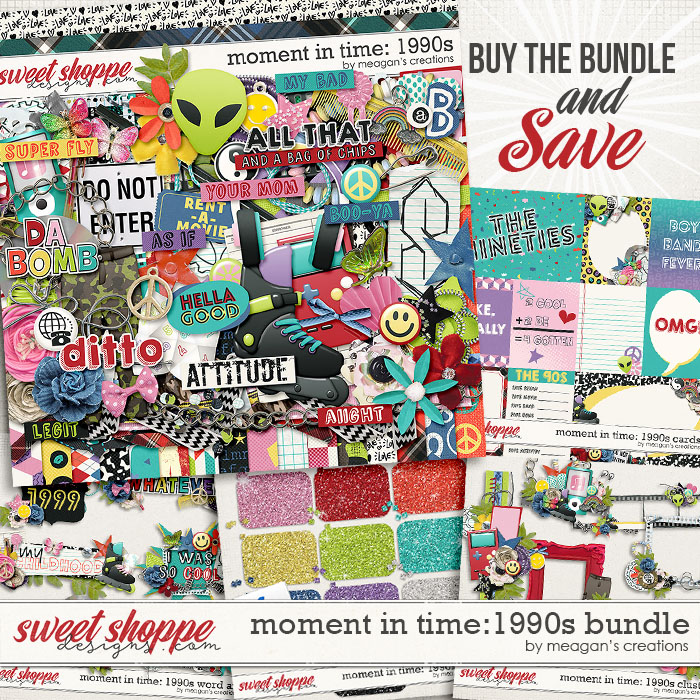 Moment in Time: 1990s Collection Bundle by Meagan's Creations