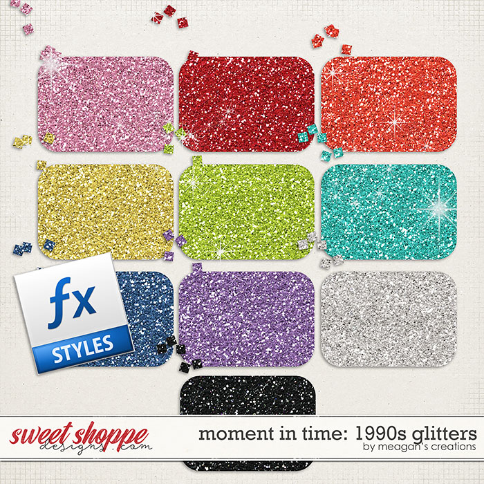 Moment in Time: 1990s Glitters by Meagan's Creations Moment in Time: 1990s Glitters by Meagan's Creations