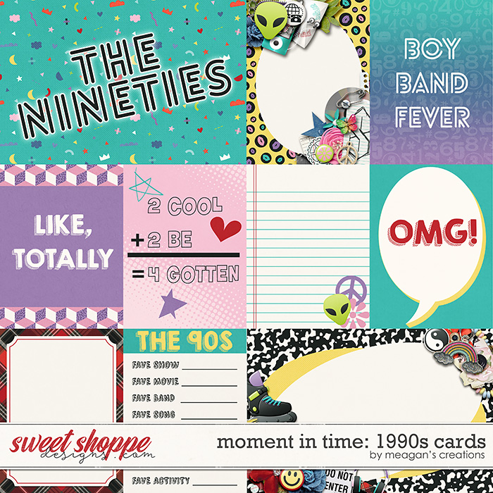 Moment in Time: 1990s Cards by Meagan's Creations Moment in Time: 1990s Cards by Meagan's Creations