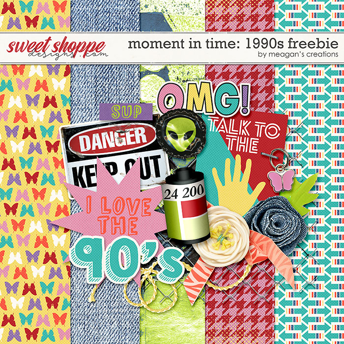 Moment in Time: 1990s Freebie by Meagan's Creations Moment in Time: 1990s Freebie by Meagan's Creations