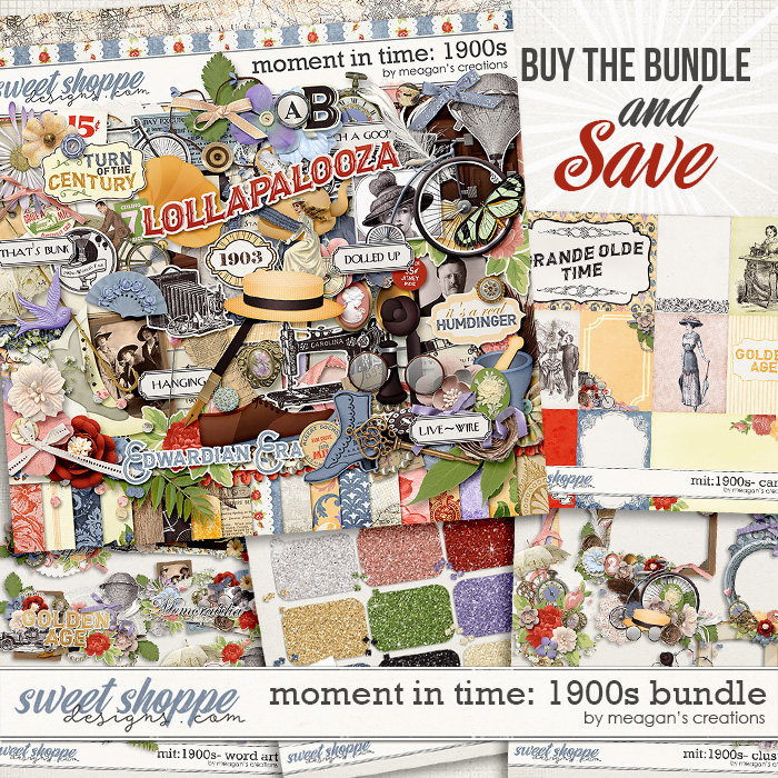Moment in Time: 1900s Collection Bundle by Meagan's Creations