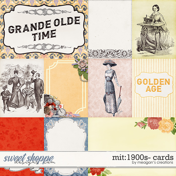 Moment in Time: 1900s Cards by Meagan's Creations