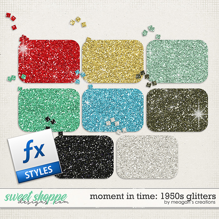 Moment in Time: 1950s Glitters by Meagan's Creations Moment in Time: 1950s Glitters by Meagan's Creations