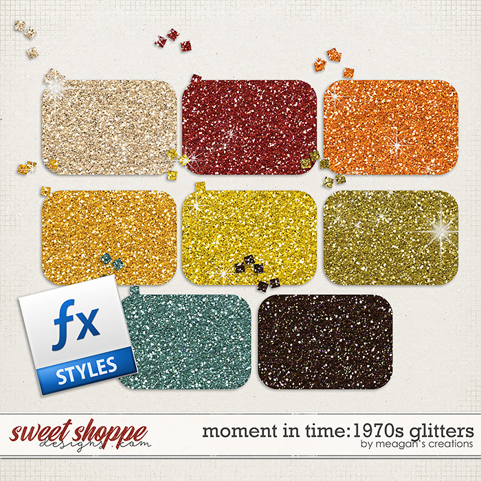 Moment in Time: 1970s Glitters by Meagan's Creations Moment in Time: 1970s Glitters by Meagan's Creations
