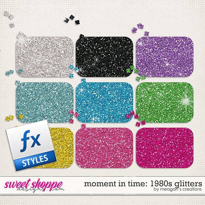 Moment in Time: 1980s Glitters by Meagan's Creations Moment in Time: 1980s Glitters by Meagan's Creations