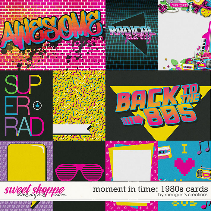 Moment in Time: 1980s Cards by Meagan's Creations Moment in Time: 1980s Cards by Meagan's Creations