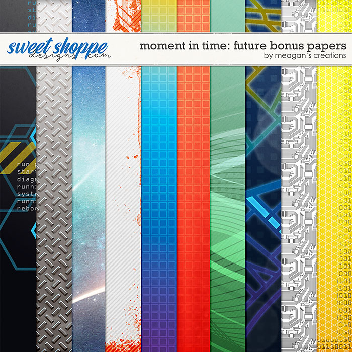 Moment in Time: Future Bonus Papers by Meagan's Creations Moment in Time: Future Bonus Papers by Meagan's Creations