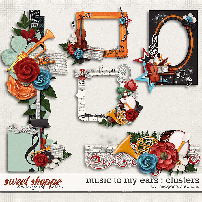 Music to My Ears: Clusters by Meagan's Creations Music to My Ears: Clusters by Meagan's Creations