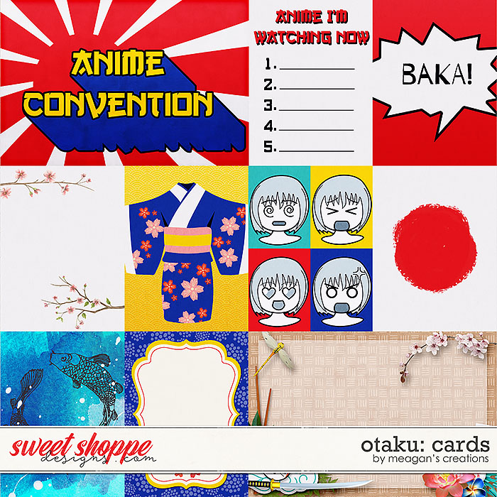 Otaku: Cards by Meagan's Creations