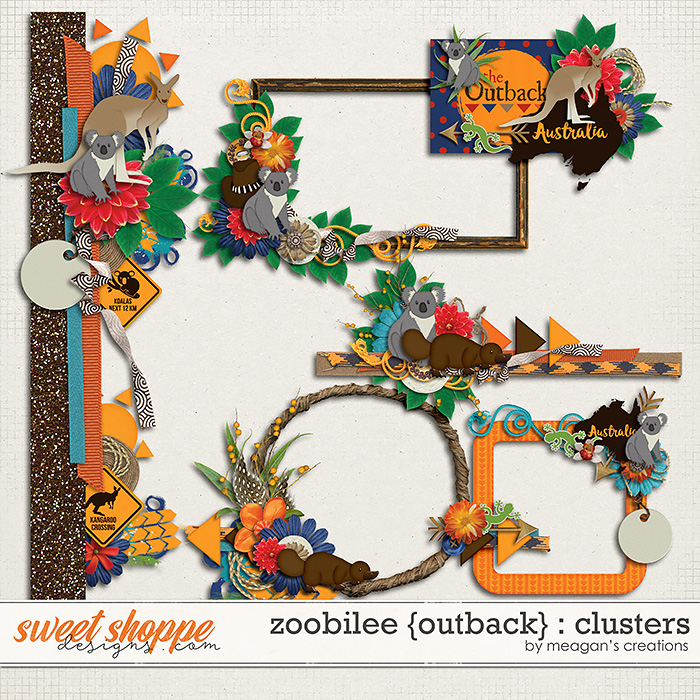 Zoobilee {Outback} : Clusters by Meagan's Creations Zoobilee {Outback} : Clusters by Meagan's Creations