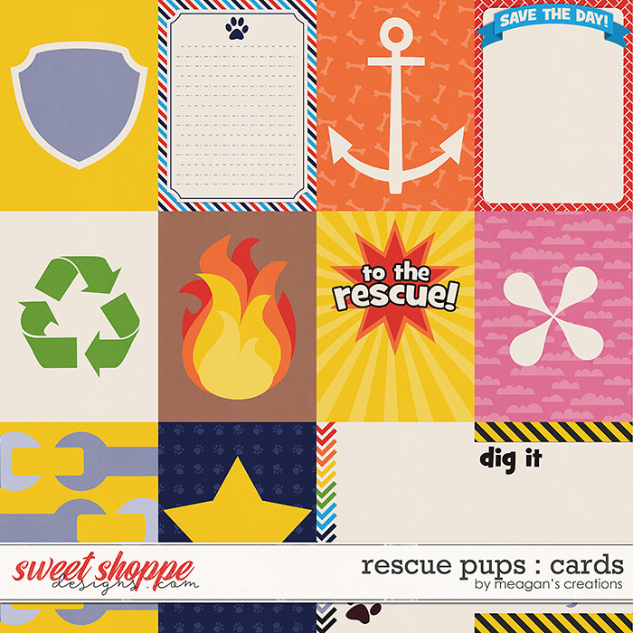 Rescue Pups : Cards by Meagan's Creations Rescue Pups : Cards by Meagan's Creations