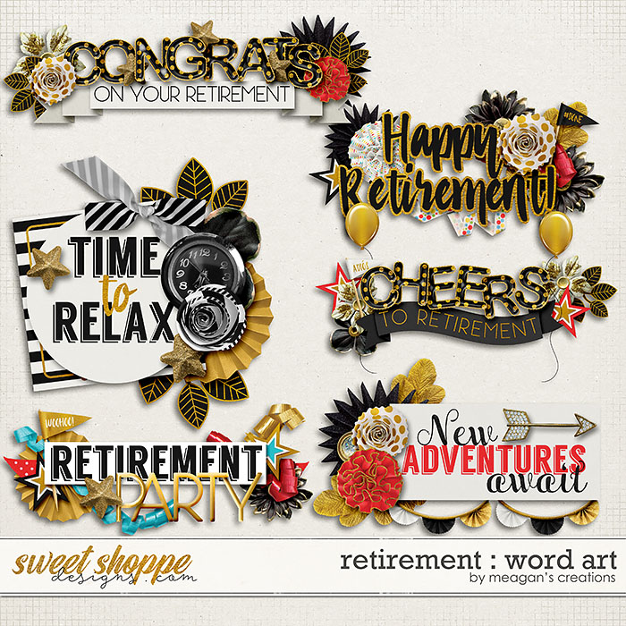 Retirement : Word Art by Meagan's Creations Retirement : Word Art by Meagan's Creations
