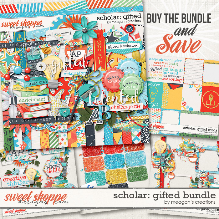 Scholar: Gifted Collection Bundle by Meagan's Creations