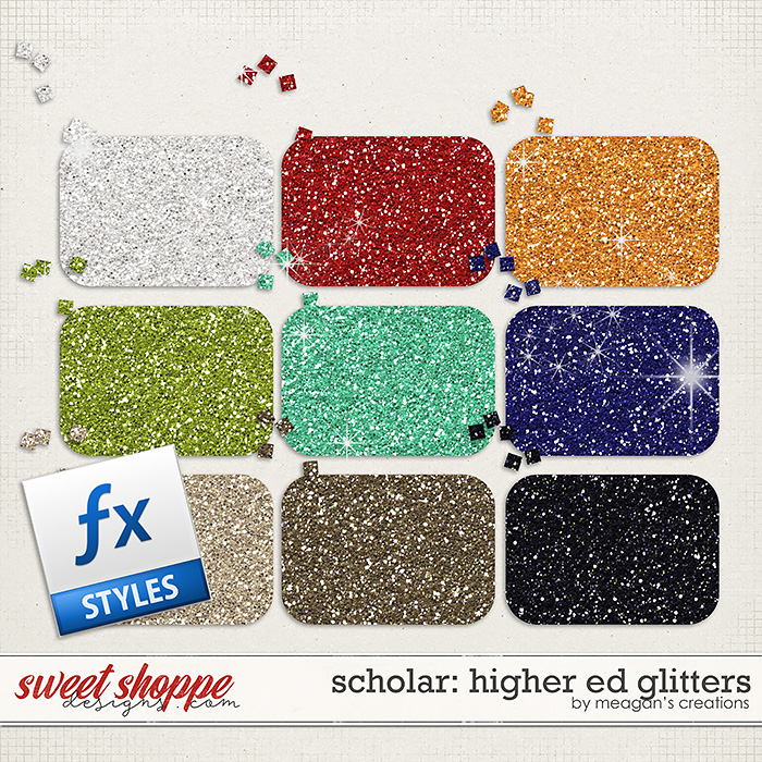 Scholar: Higher Ed Glitters by Meagan's Creations