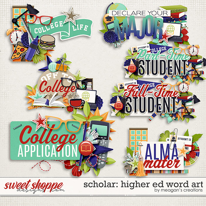 Scholar: Higher Ed Word Art by Meagan's Creations Scholar: Higher Ed Word Art by Meagan's Creations