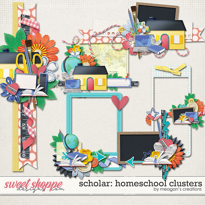 Scholar: Homeschool Clusters by Meagan's Creations