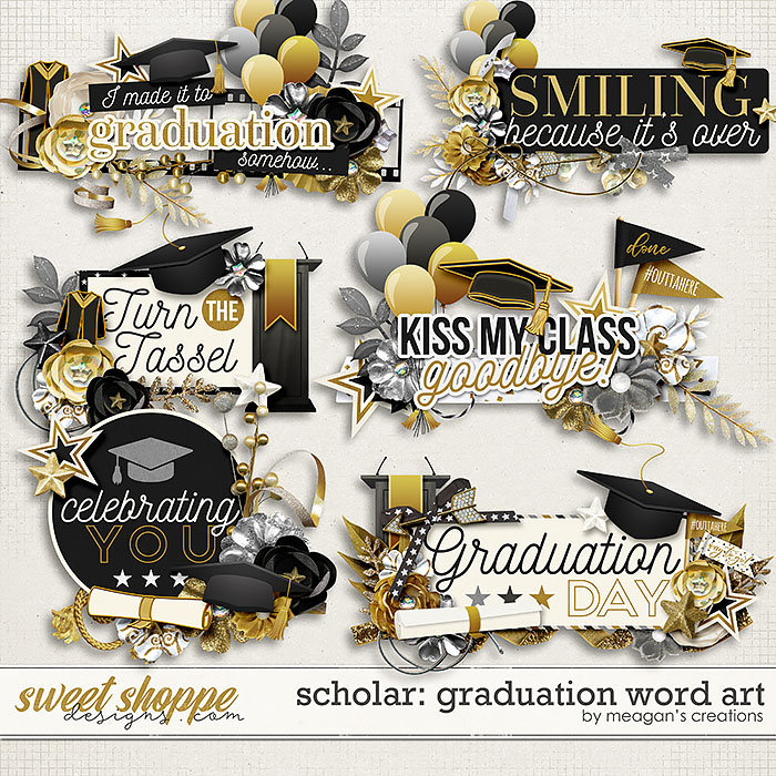Scholar: Graduation Word Art by Meagan's Creations Scholar: Graduation Word Art by Meagan's Creations