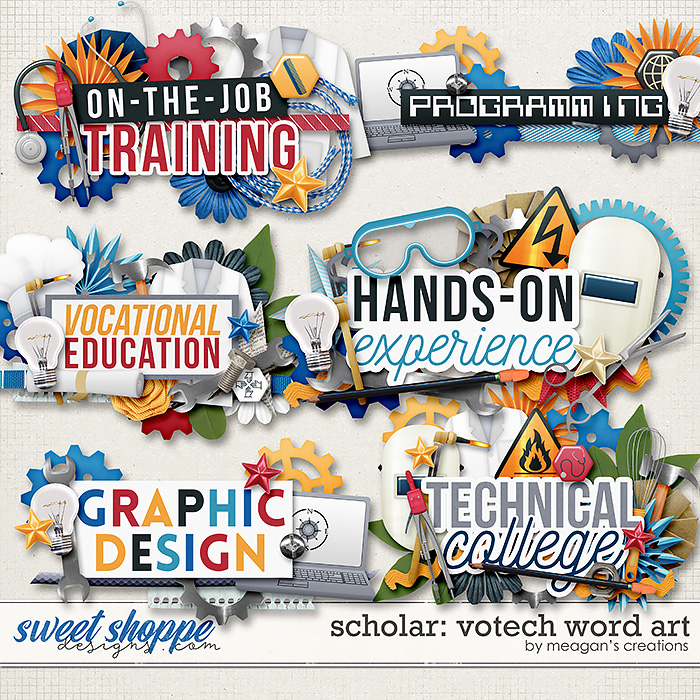 Scholar: Votech Word Art by Meagan's Creations Scholar: Votech Word Art by Meagan's Creations